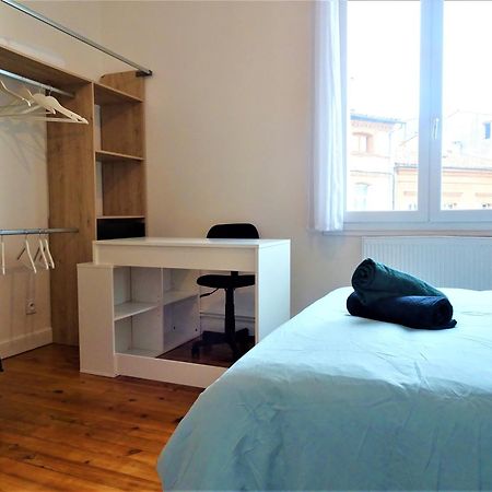 Chambre Privee Et Spacieuse Au Sein D'Un Logement Partage - Central, Quartier Villebourbon - 3 Chambres Doubles - 2 Balcons - Places De Stationnements Gratuites - 5 Min A Pied Gare Et Hypercentre Montauban Kültér fotó